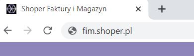 Shoper Faktury i Magazyn dostępny jest pod adresem: fim.shoper.pl