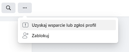 Kliknij opcję: Uzyskaj wsparcie lub zgłoś profil Jak uzyskać wsparcie lub zgłosić profil na Facebooku?