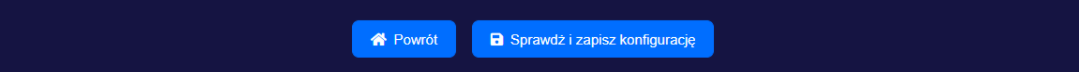 Sprawdź i zapisz konfigurację wtyczki synchronizującej dane w sklepie Shoper Panel administracyjny sklepu > Dodatki i integracje > Moje aplikacje > Aktualizacja stanów magazynowych z Subiekt Nexo PRO do Shoper > Konfiguracja