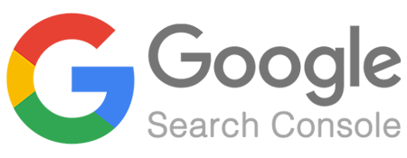 GSC narzędzie wspierające proces pozycjonowania i optymalizacji stron WWW Logo narzędzia Google Search Console do optymalizacji i raportów pozycjonowania