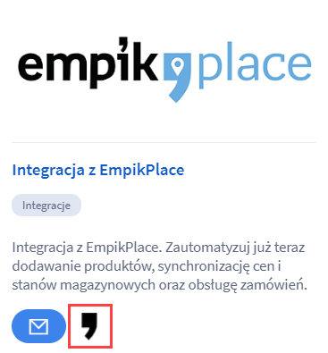 Przejdź do ustawień aplikacji Panel administracyjny _ Dodatki i integracje > Moje Aplikacje