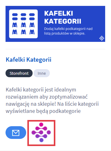 Skonfiguruj aplikację Kafelki Kategorii po instalacji w sklepie Shoper Skonfiguruj aplikację Kafelki Kategorii po instalacji w sklepie Shoper