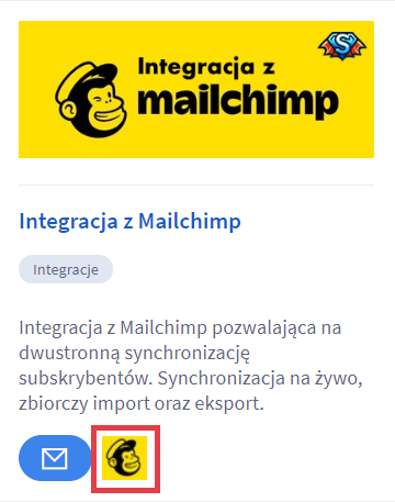 Aplikacja Integracja z Mailchimp