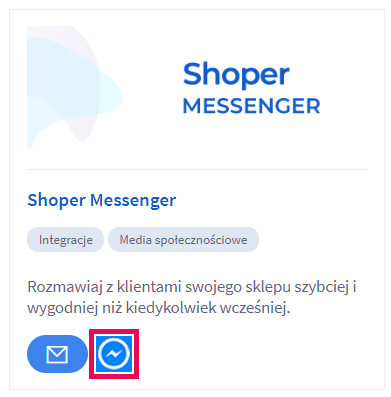 Facebook -Shoper Messenger - nowoczesna komunikacja z klientami 