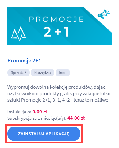 Promocje 2+1