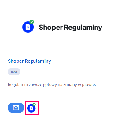 Shoper Regulaminy