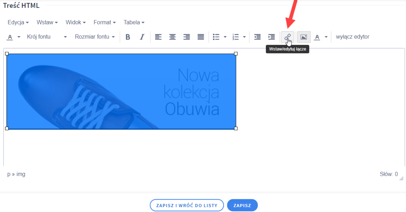 Jak podlinkowac baner graficzny Jak dodać grafikę z linkiem
