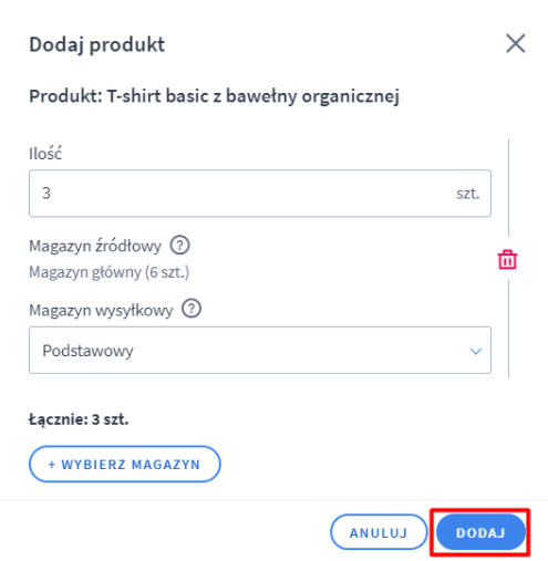 Wielomagazynowość - tworzenie zamówienia przez sprzedawcę a zachowanie magazynów Wielomagazynowość - tworzenie zamówienia przez sprzedawcę a zachowanie magazynów
