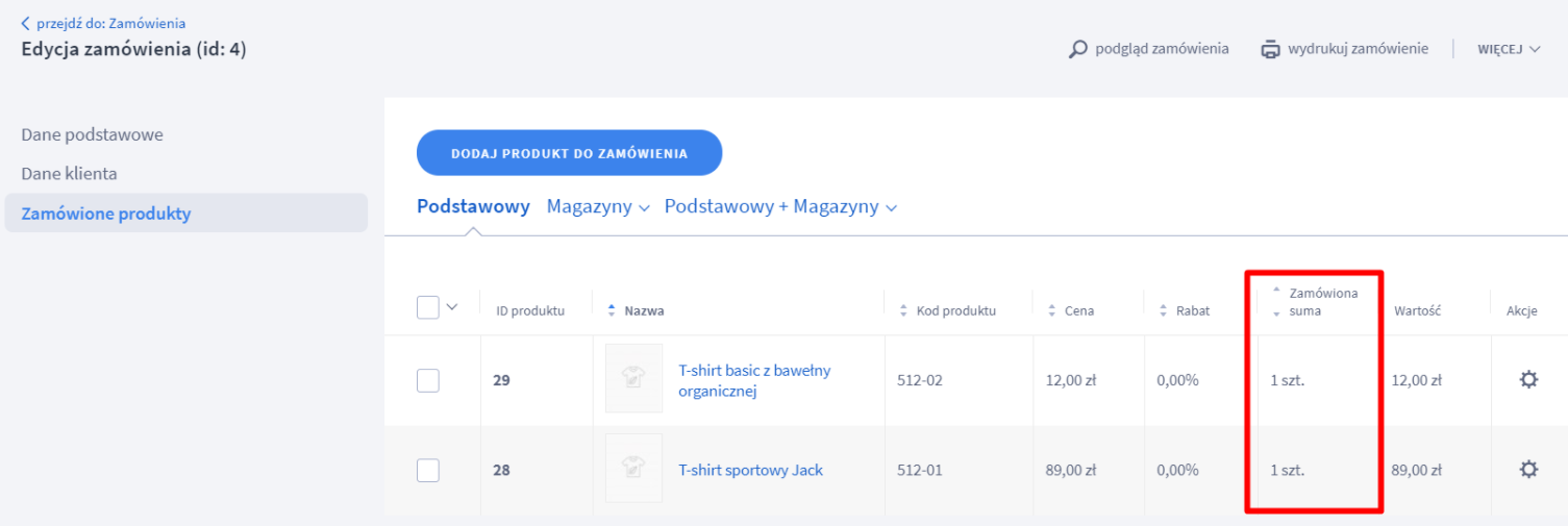 Wielomagazynowość - tworzenie zamówienia przez sprzedawcę a zachowanie magazynów Wielomagazynowość - tworzenie zamówienia przez sprzedawcę a zachowanie magazynów