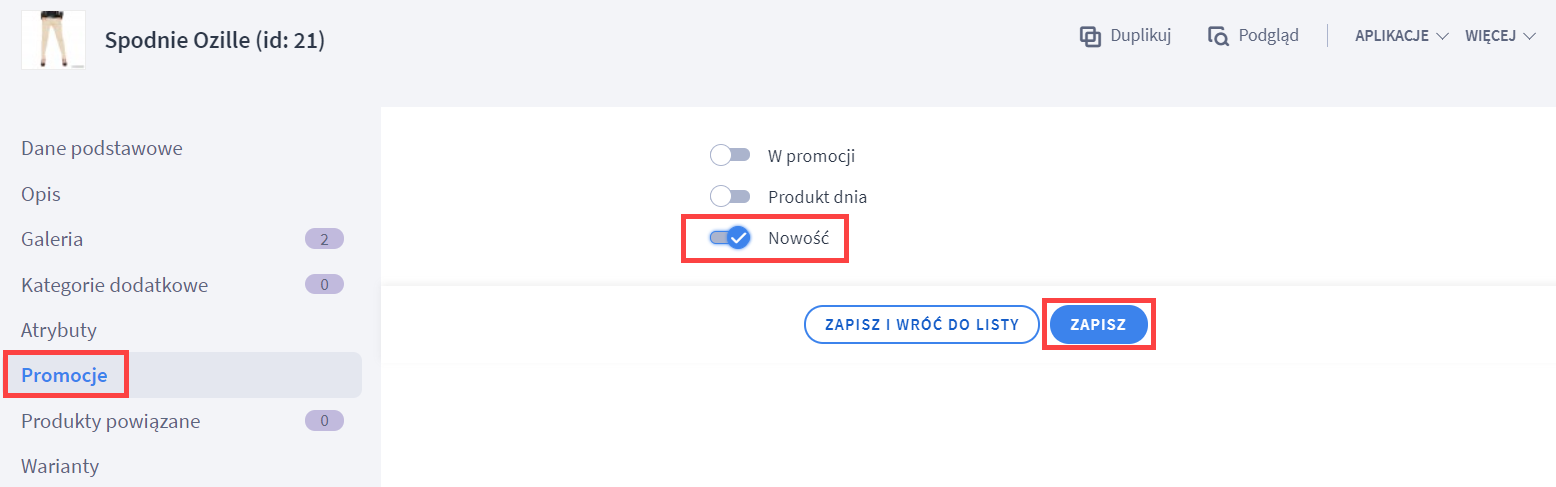 Nowości