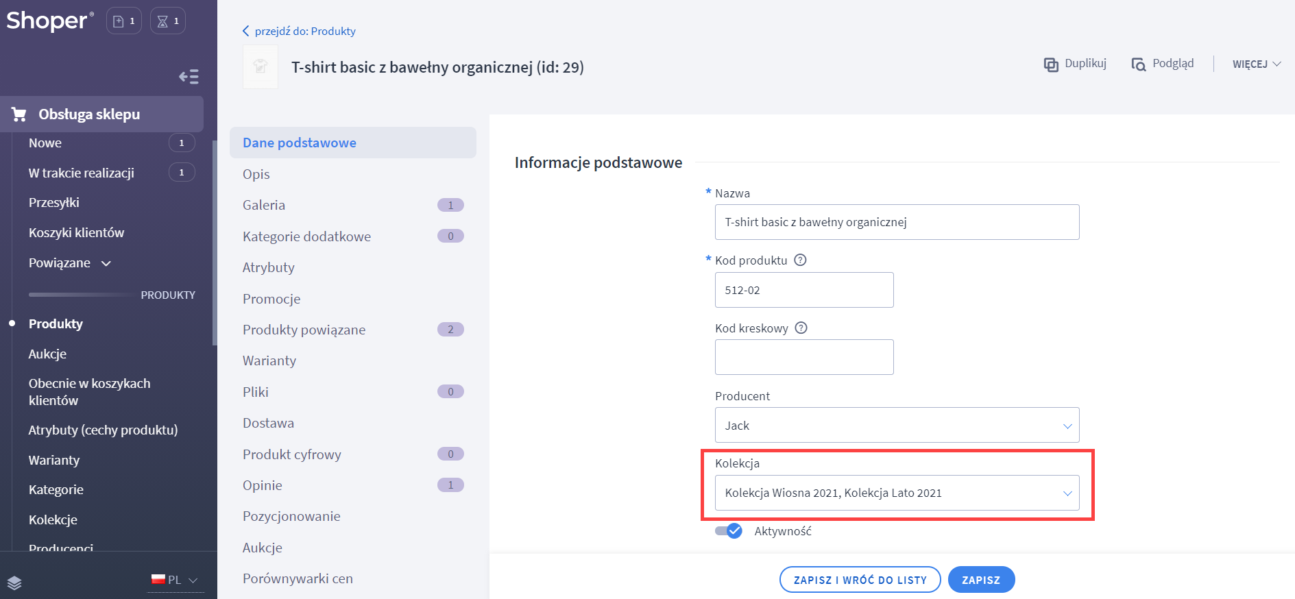 Jak utworzyć kolekcje produktów Jak utworzyć kolekcje produktów
