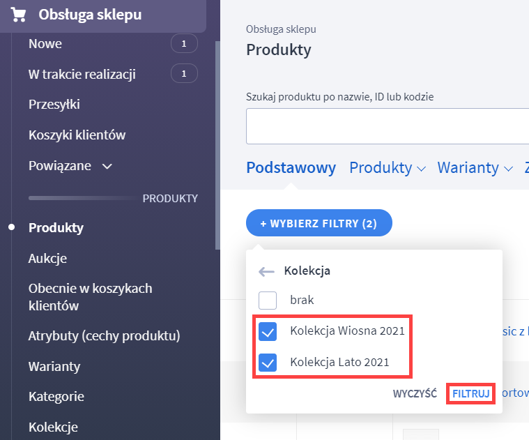 Jak utworzyć kolekcje produktów Jak utworzyć kolekcje produktów