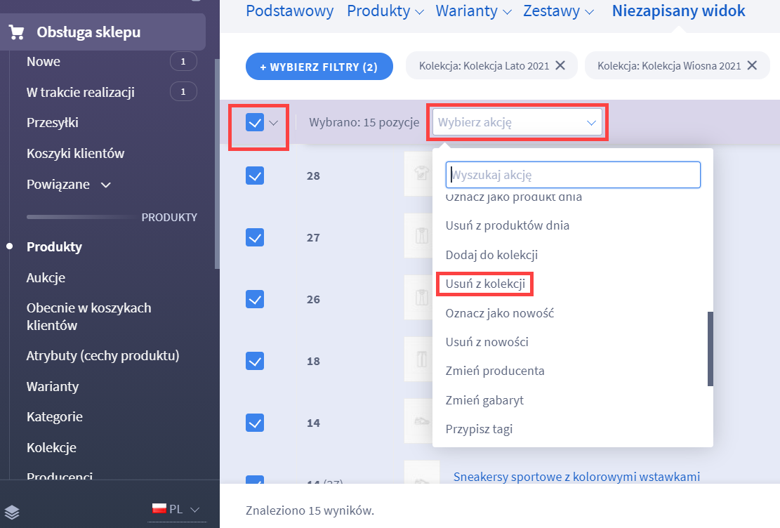 Jak utworzyć kolekcje produktów Jak utworzyć kolekcje produktów