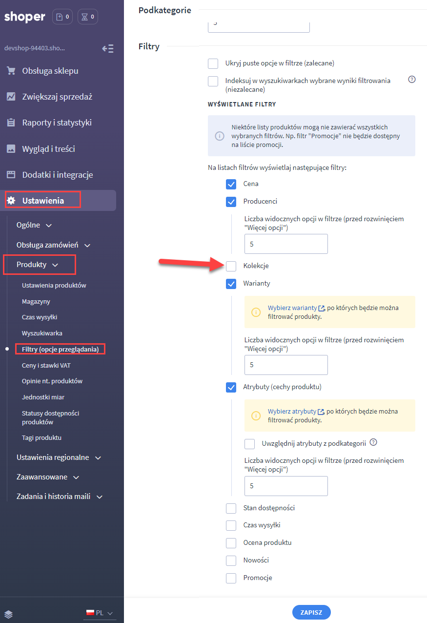 Jak utworzyć kolekcje produktów Jak utworzyć kolekcje produktów