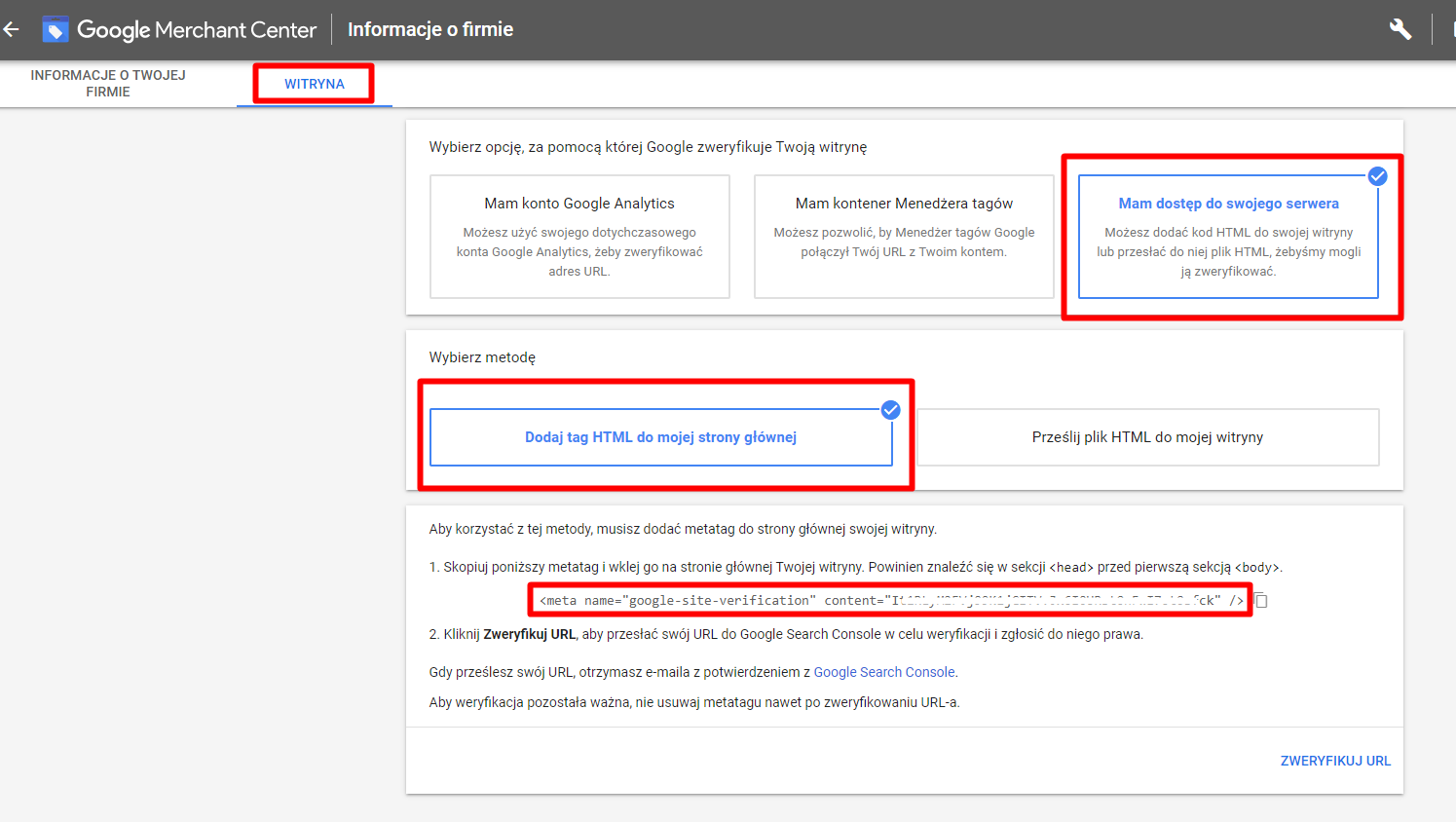 Google Merchant Center - instrukcja konfiguracji Google Merchant Center