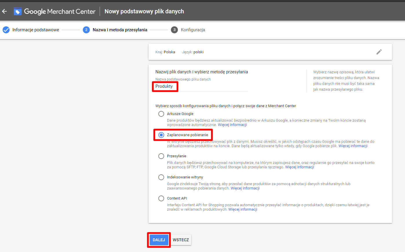 Google Merchant Center - instrukcja konfiguracji Google Merchant Center