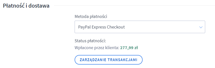 Integracja Shoper PayPal Express Checkout