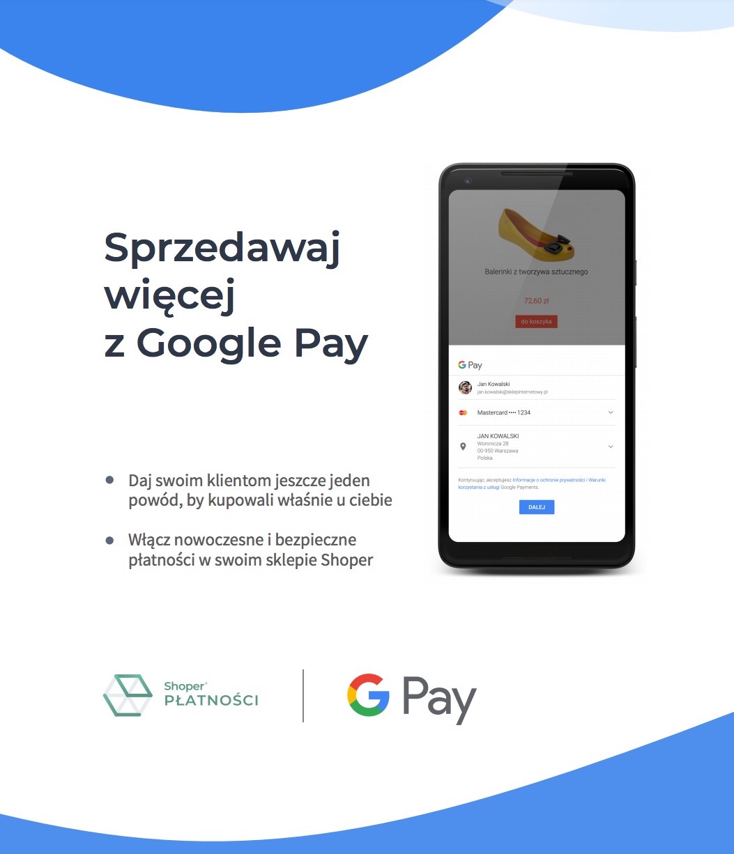 Shoper Google Pay