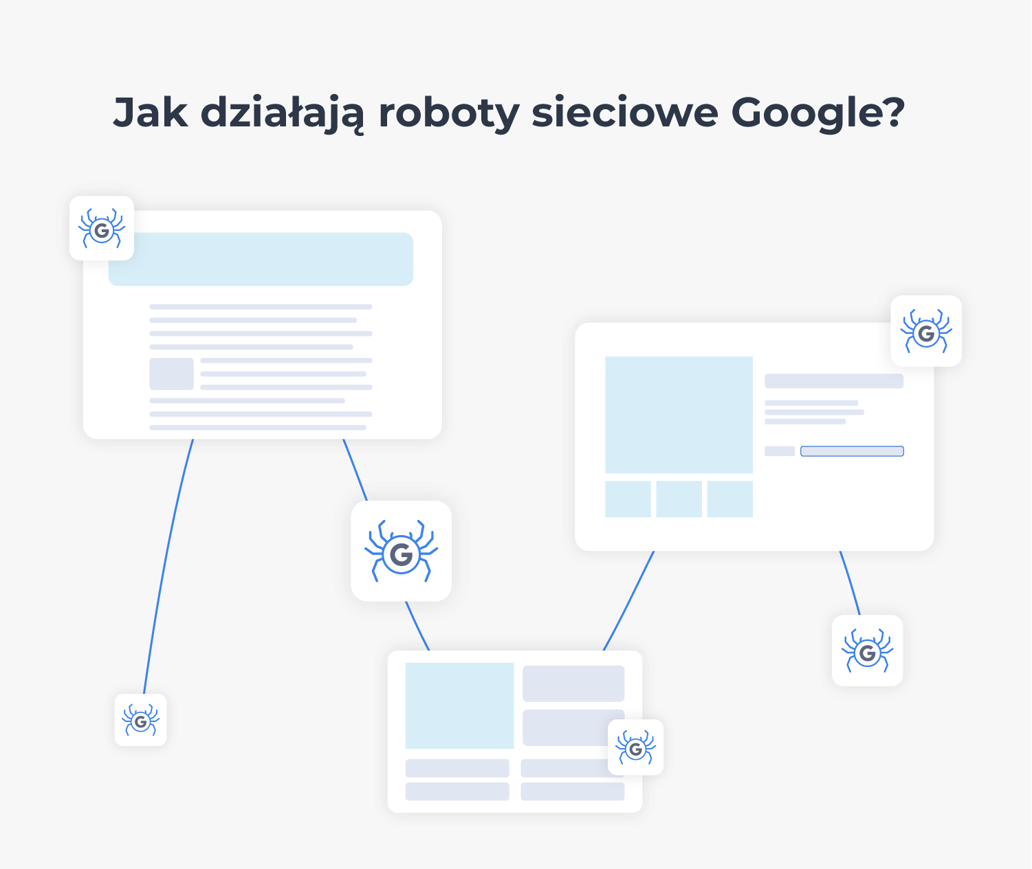 Roboty sieciowe Google jak działają