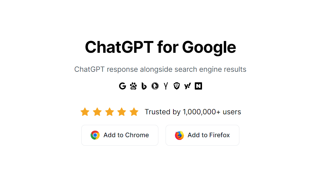 Narzędzie AI - ChatGPT w Google