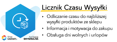 aplikacja licznik czasu wysylki