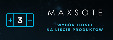 wybor ilosci na liscie produktow
