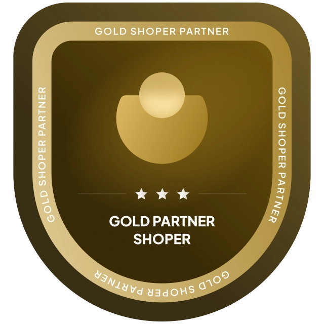 Odznaka Shoper Partner Gold