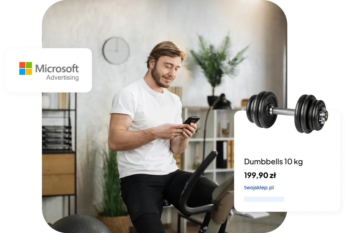 Przykładowa reklama Microsoft