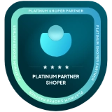 Odznaka Shoper Partner Platinum
