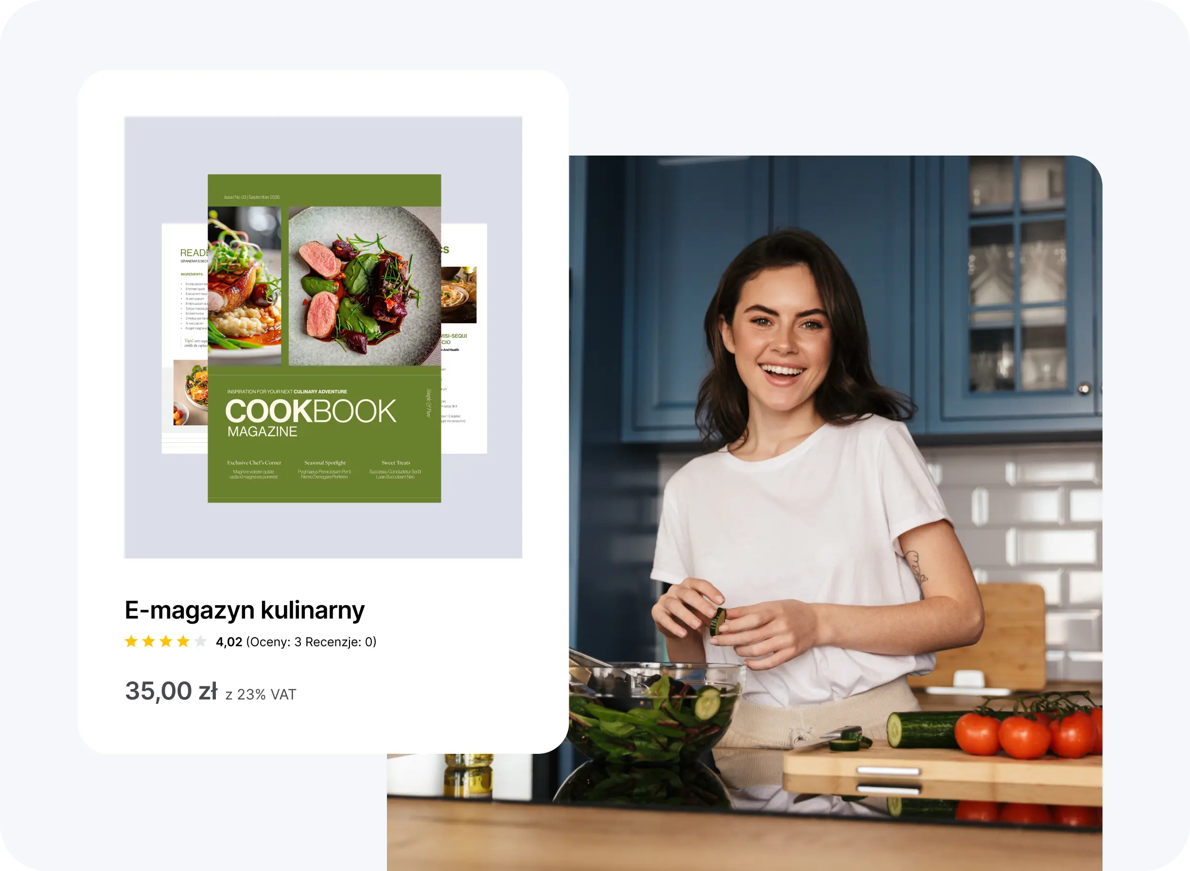 E-book kulinarny do kupienia w sklepie internetowym
