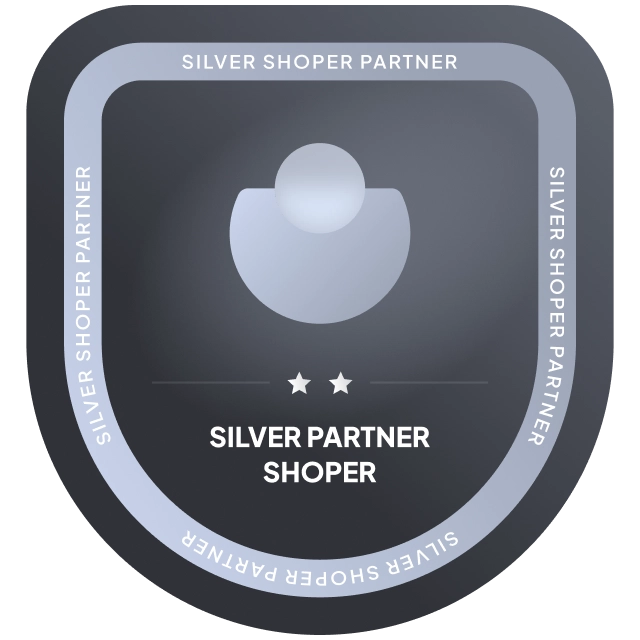 Odznaka Shoper Partner Silver