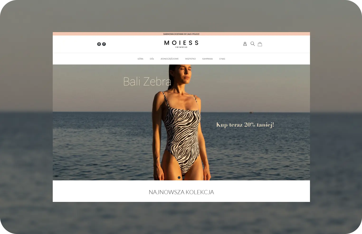 Wizualizacja sklepu Moiess