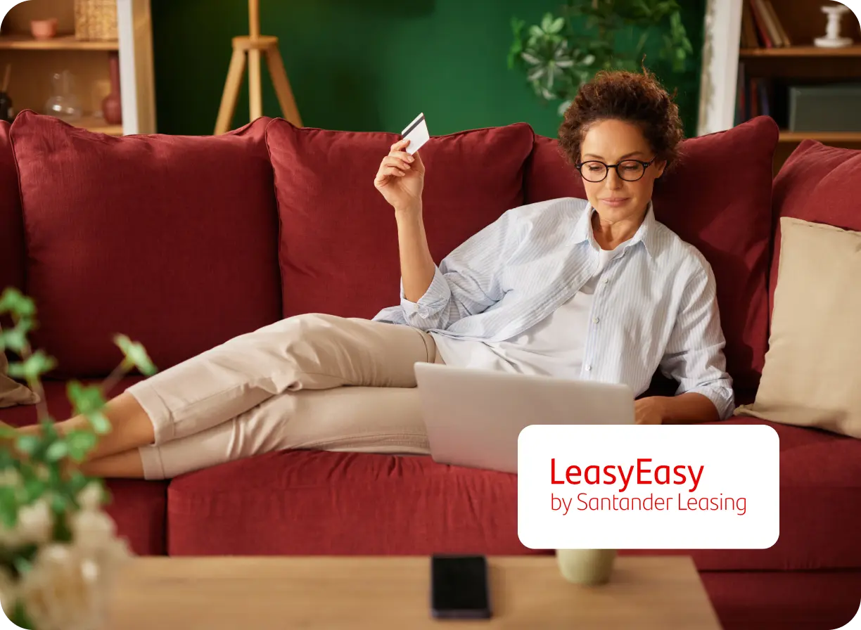 Logotyp LeasyEasy by Santander Leasing