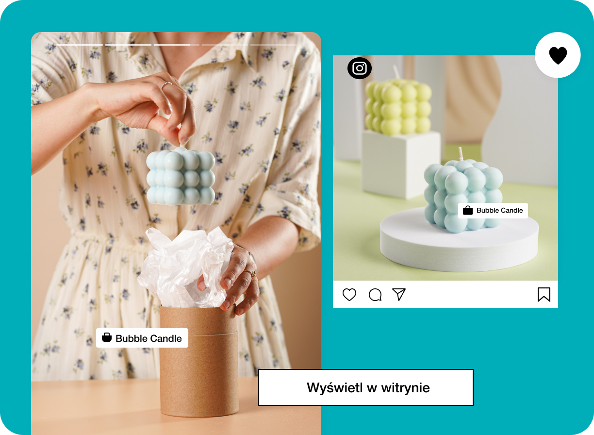 Wizualizacja produktów reklamowych na Instagramie