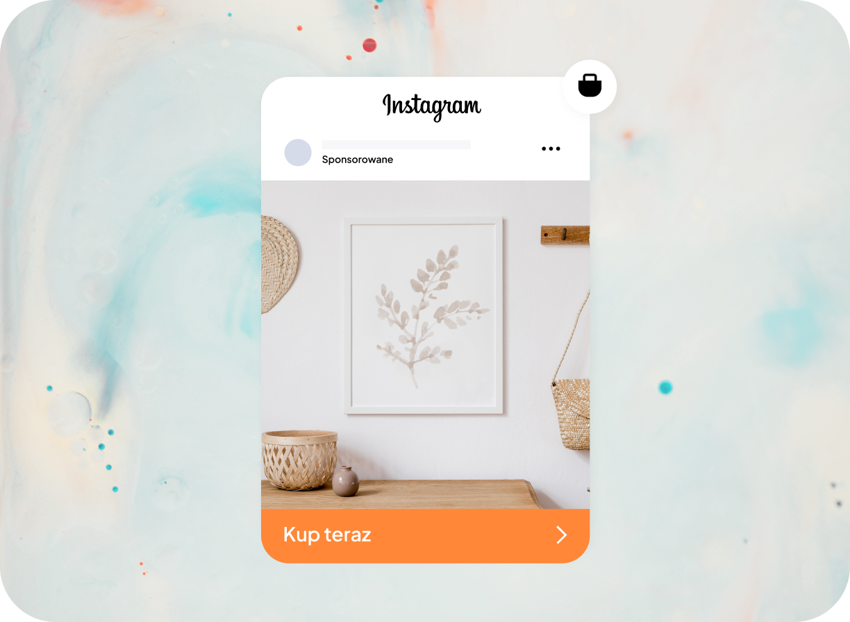Przykładowa reklama na Instagramie