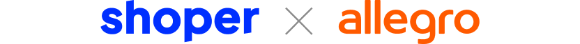 Logo Shoper i Allegro