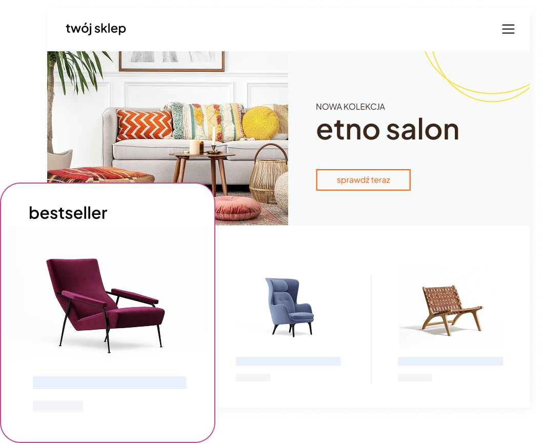 Wizualizacja systemu rekomendacji w sklepie internetowym