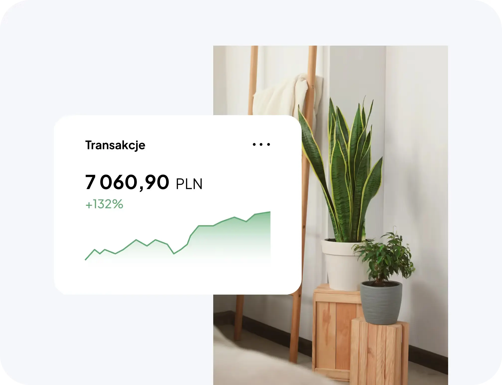 Przykładowy wykres prezentujący wzrostową tendencję wyników kampanii reklamowych w social media