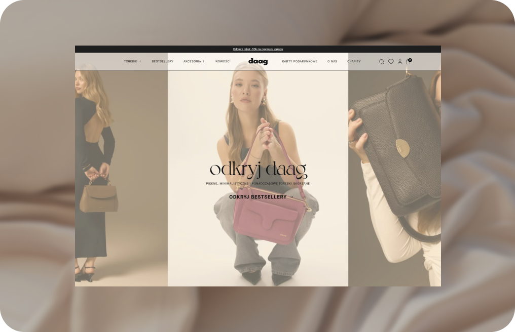Wizualizacja sklepu Daag