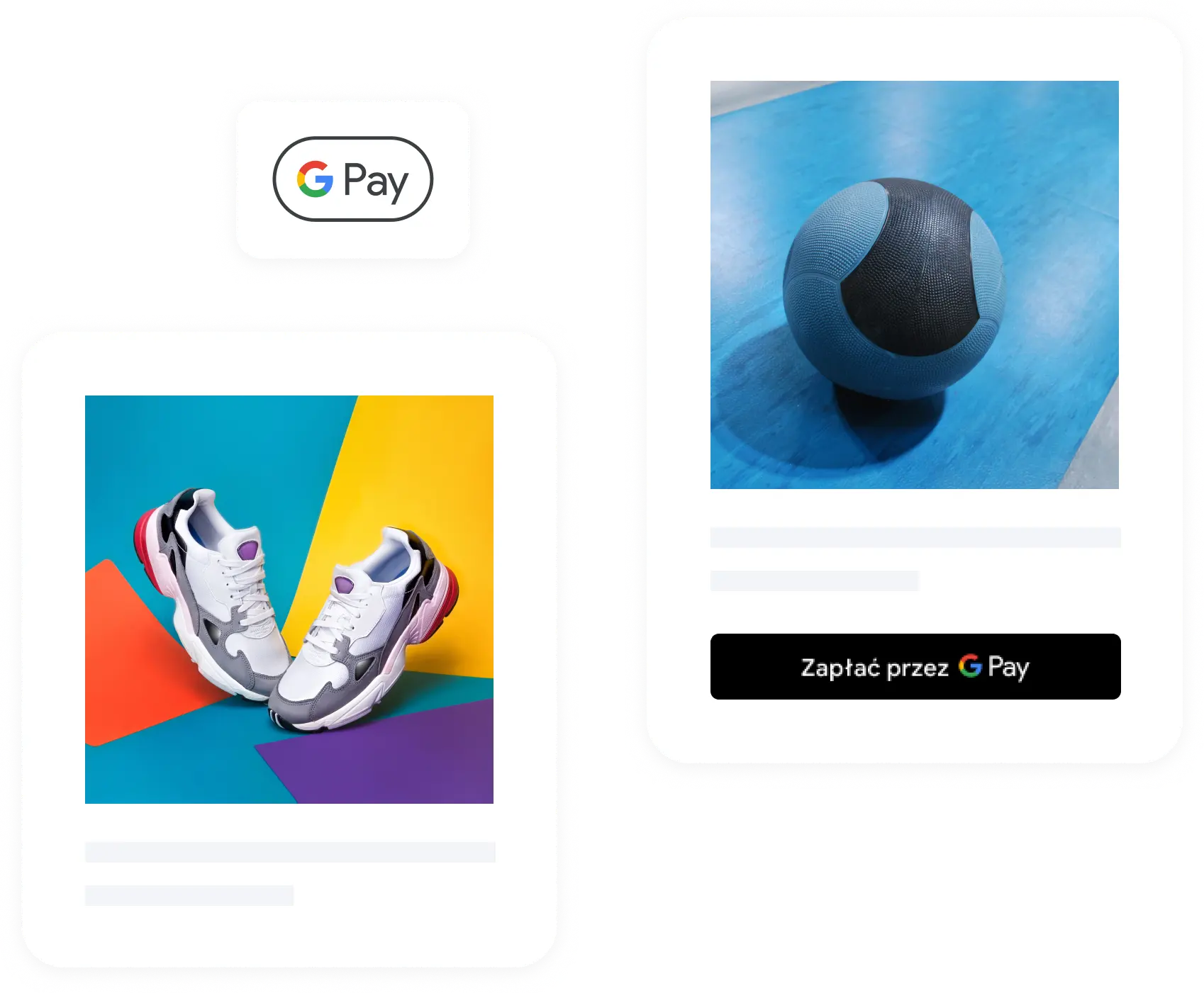 Wizualizacja systemu płatności Google Pay
