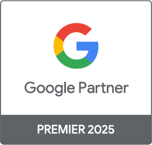 Logo Google Partner Premier 2025