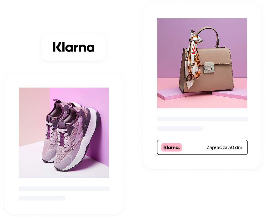 Wizualizacja systemu płatności odroczonych Klarna