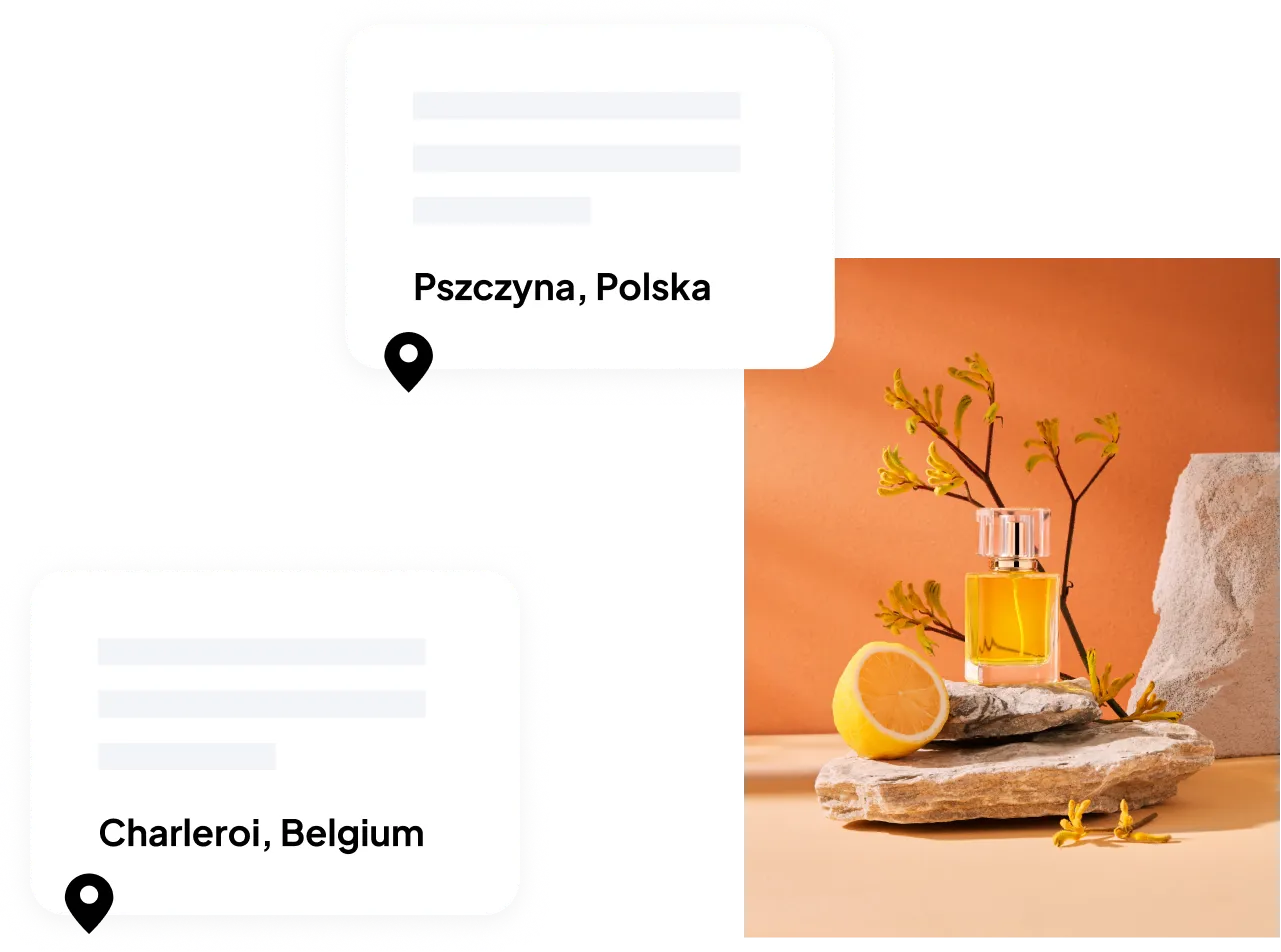 Przykładowe lokalizacje dostaw