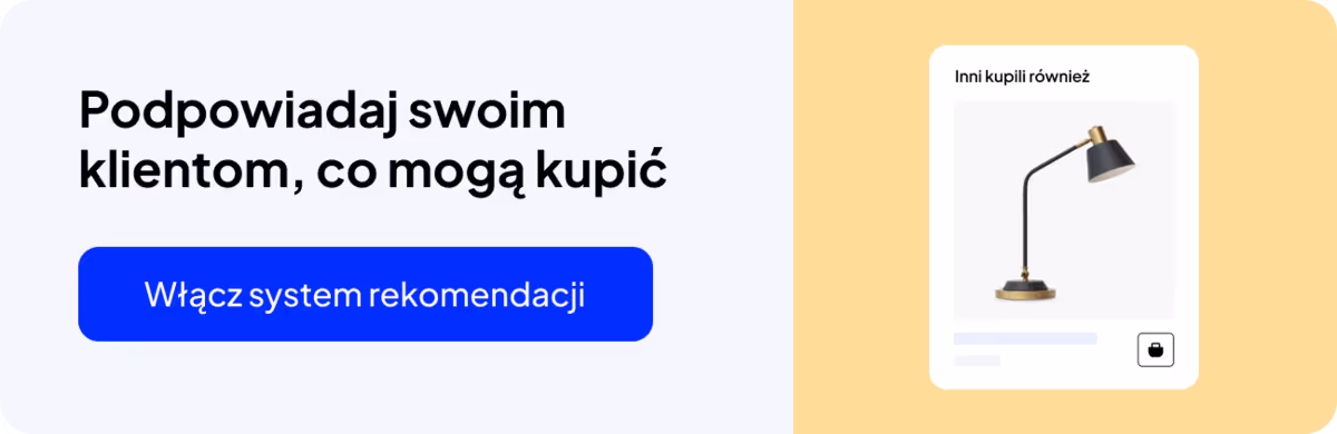 Rekomendacje produktów dla klientów